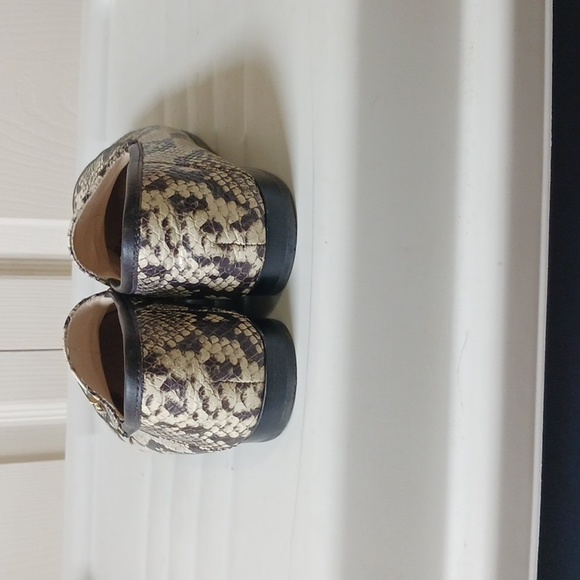 Sam Edelman "Lior" leather snakeskin bit slip on loafers - size 7 - Picture 4 of 11